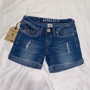 Vintage Hydraulic Women's Classic Blue Jean Shorts